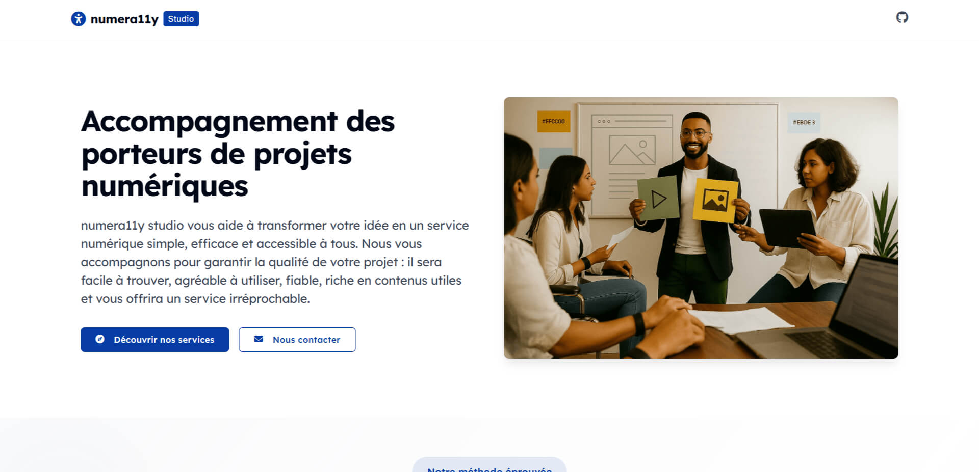 numera11y Studio - Screenshot