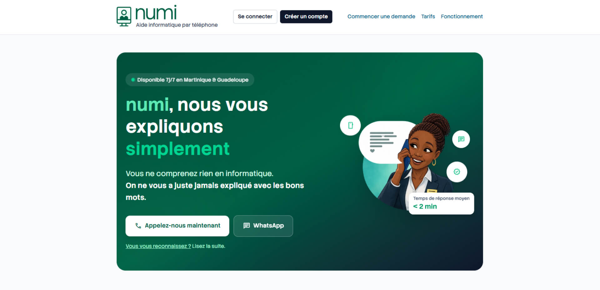 numi Support - Screenshot