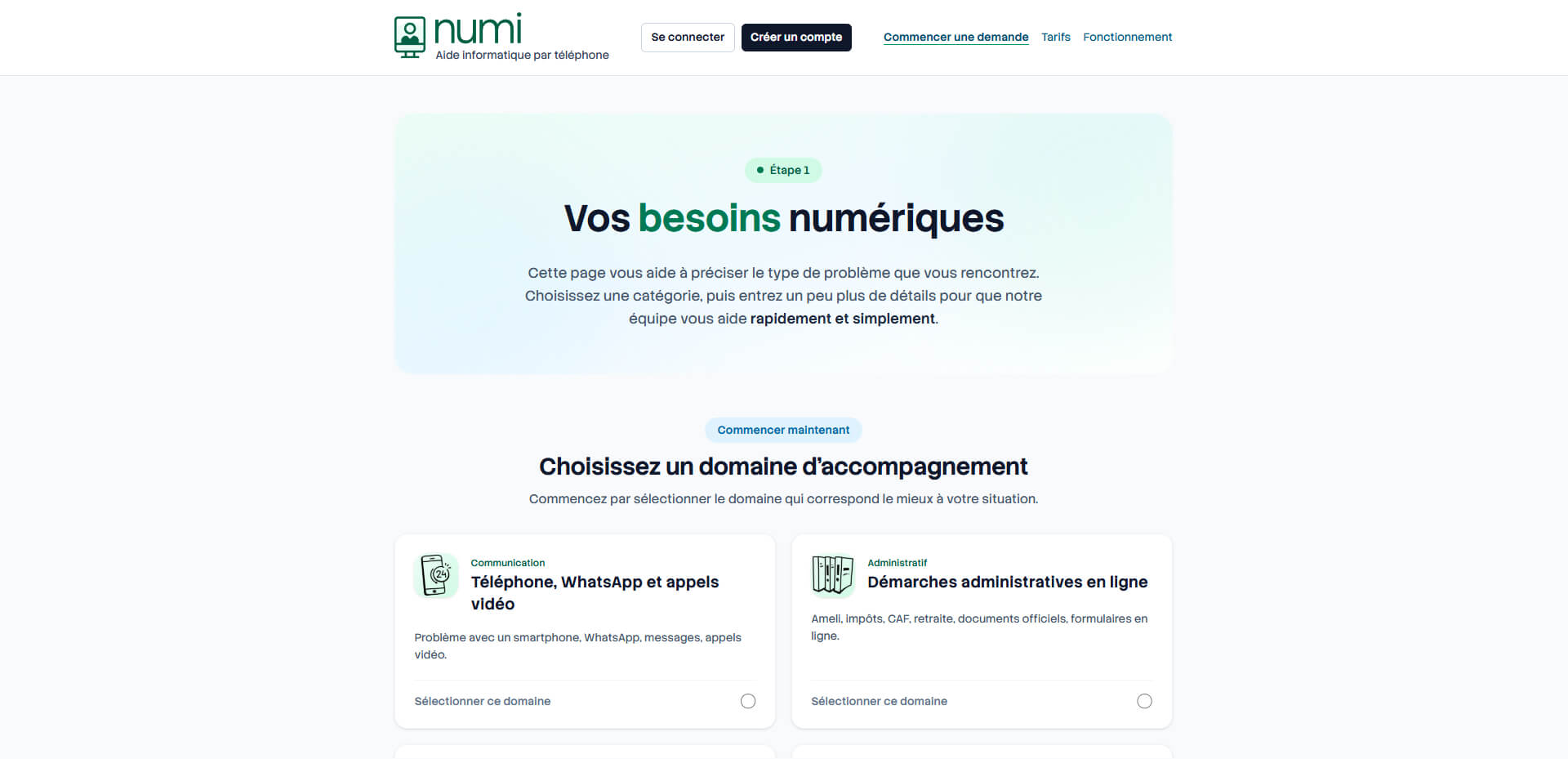 numi Support - Screenshot