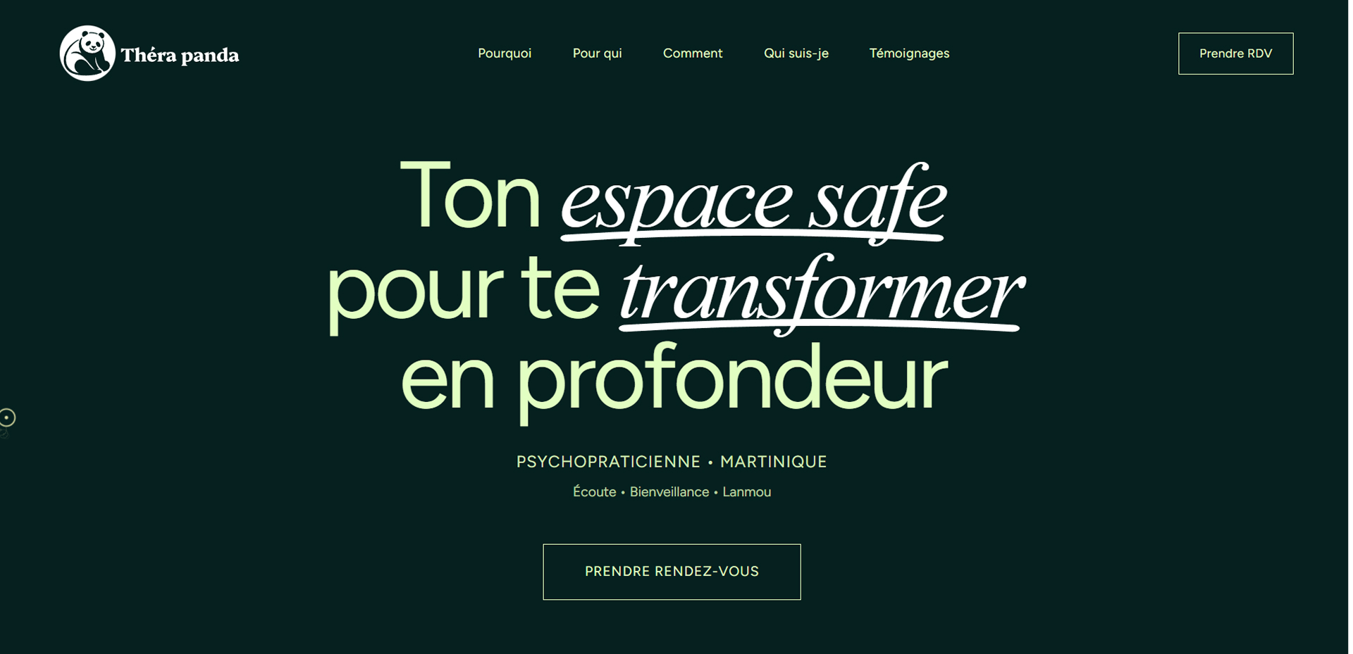 Théra Panda - Screenshot