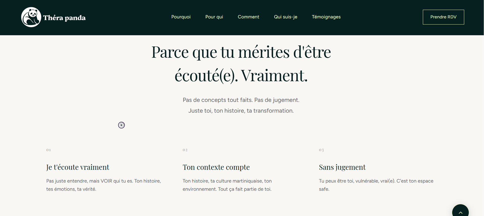 Théra Panda - Screenshot